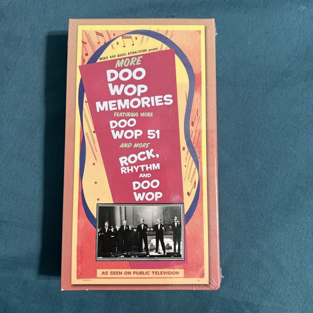 MORE DOO WOP MEMORIES (Hank Ballard) VHS NEW AND SEALED